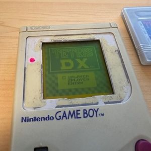 Original Nintendo Gameboy, 1990, needs love but still works.